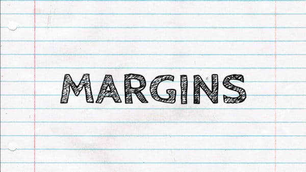How To Schedule Margin Image