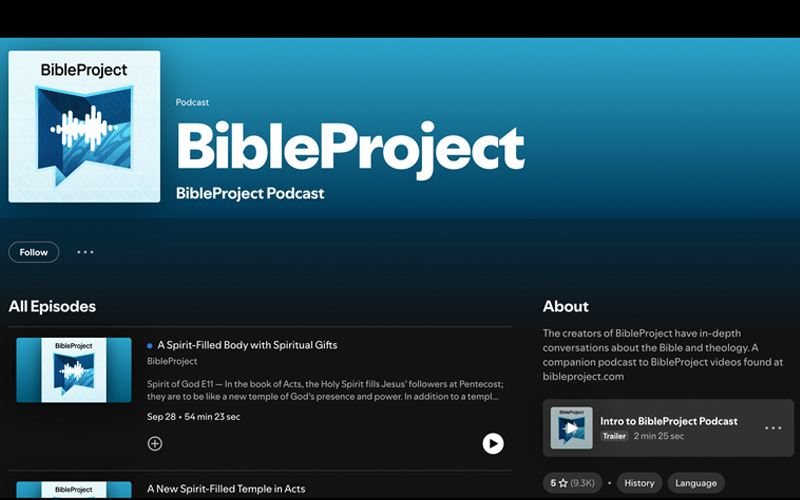 The Bible Project Podcast