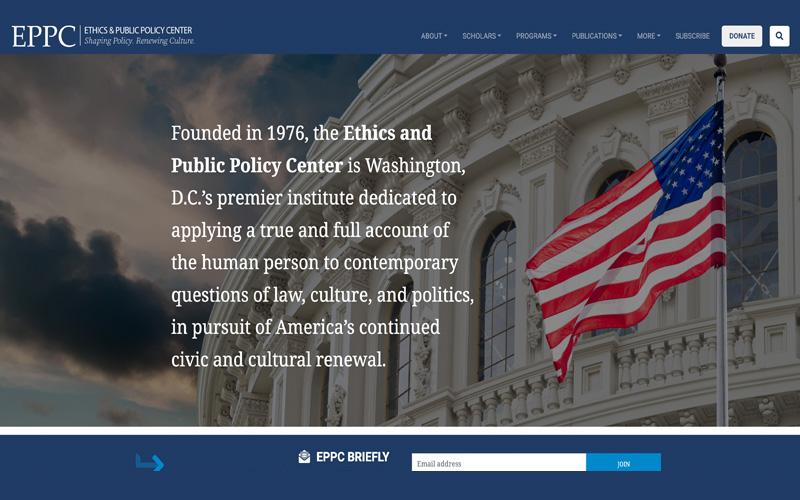 Ethics and Public Policy Center