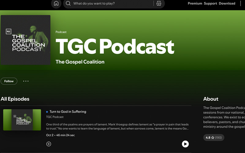 The Gospel Coalition Podcast