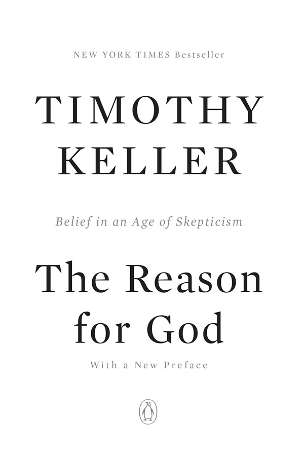 The Reason for God by Timothy Keller