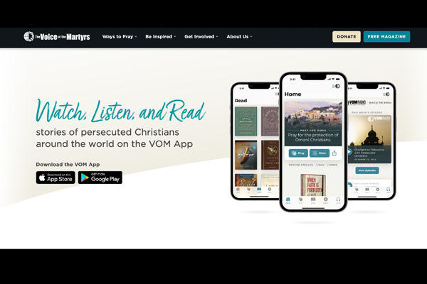 Voice of the Martyrs App